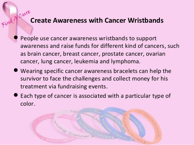 Cancer Awareness Wristbands