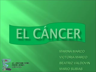 MARINA MARCO VICTORIA MARCO  BEATRIZ VALDOVIN MARIO SUBÍAS 