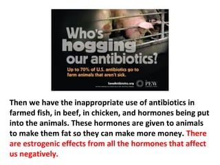 Most sick people have to have their nutrition delivered
by IV, or through juicing. It’s far more effective because
they can metabolize it this way.
 