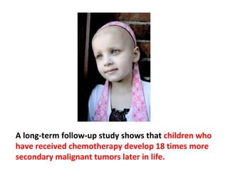 The General Accounting Office (GAO) of the United
States Government has stated in numerous reports
that in spite of the increased usage of chemotherapy
by medical doctors and hospitals in the treatment of
cancer that they cannot find any statistical data that
 