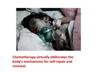 The top 10 chemotherapy drugs used in the USA all list
cancer as a side effect to using them.
 