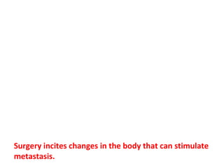 Eventually, the resistant mutants will multiply and form
a drug-resistant cancer that no chemical can touch. And
with the immune system out of commission...
 
