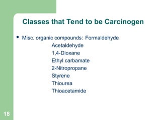 Formaldehyde Dg Class Cancer Causing Chemicals HSE Presentation HSE Formats.PPT