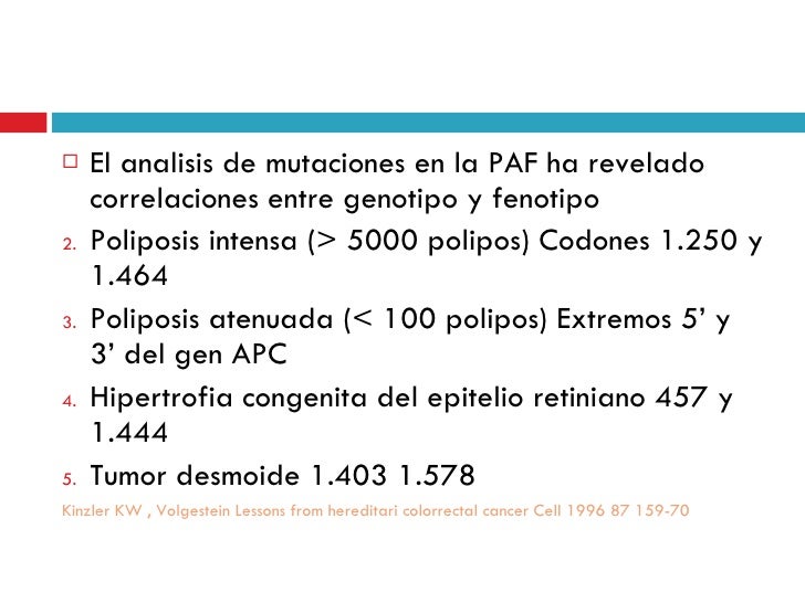 Genetica del Cancer De Colon Genetica del Cancer De Colon