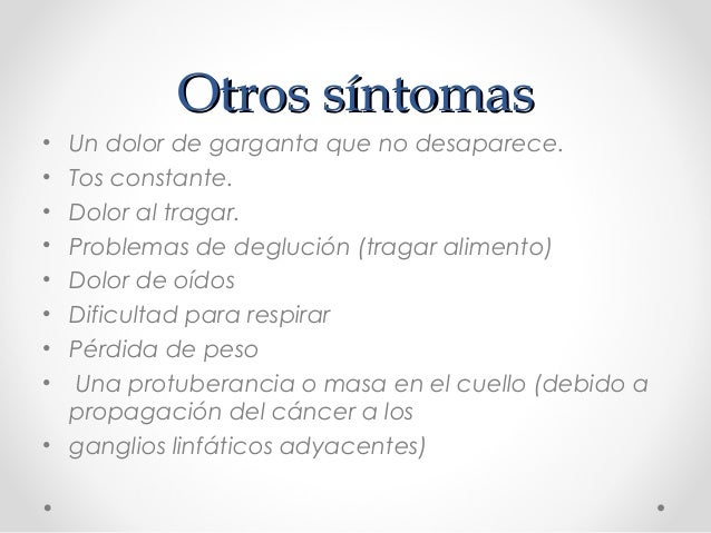 cancer de laringe