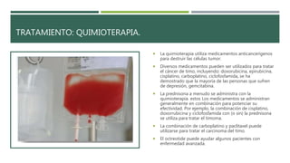 Cancer de timo | PPTX