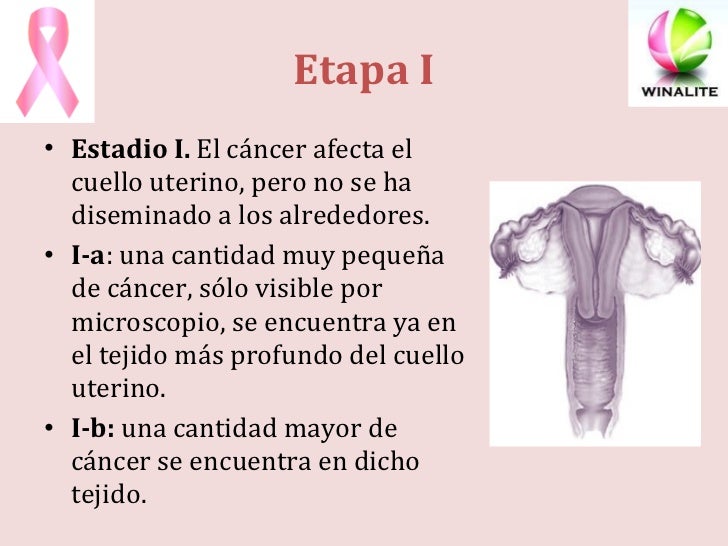 Estadios del cancer de cuello uterino pdf