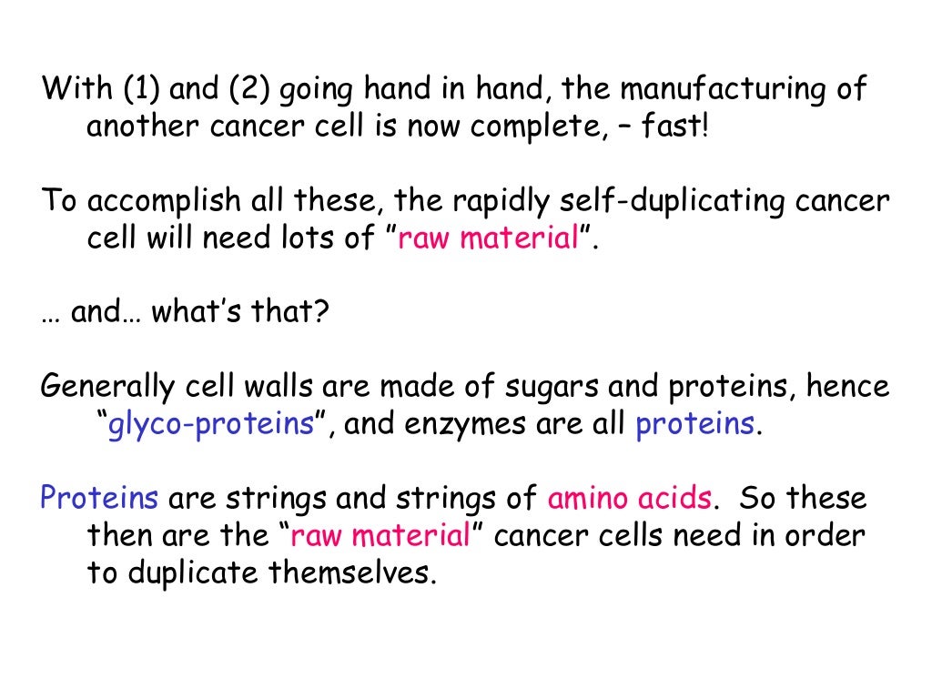  Cancer diet 