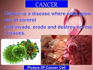 Cancer PPT Presentation | PPTX
