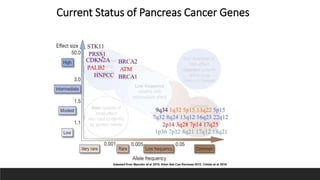 Current Status of Pancreas Cancer Genes
 