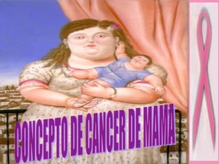 CONCEPTO DE CANCER DE MAMA 