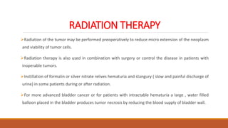 Cancer of bladder | PPTX