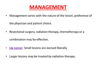 Cancer of the oral cavity | PDF