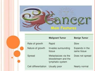 Cancer Presentation.pdf Cancer ppt | PPTX