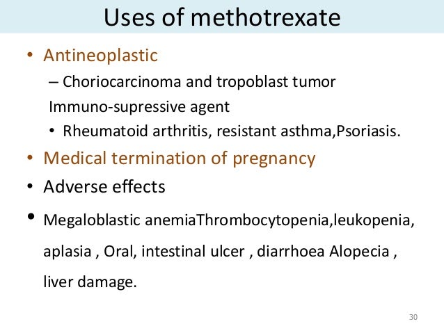 Methotrexate Side Effects Pregnancy