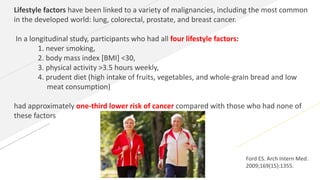 Cancer prevention aspec