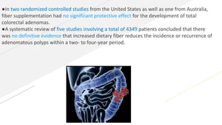 Cancer prevention aspec