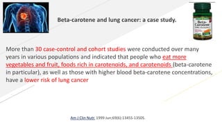 Cancer prevention aspec