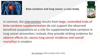 Cancer prevention aspec