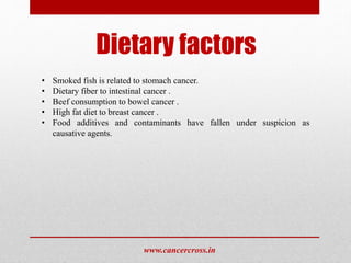 Cancer Risk Factors | PPTX