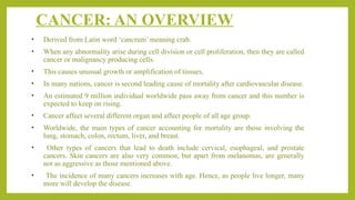 Cancer | PPTX