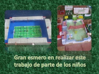 Gran esmero en realizar este trabajo de parte de los niños