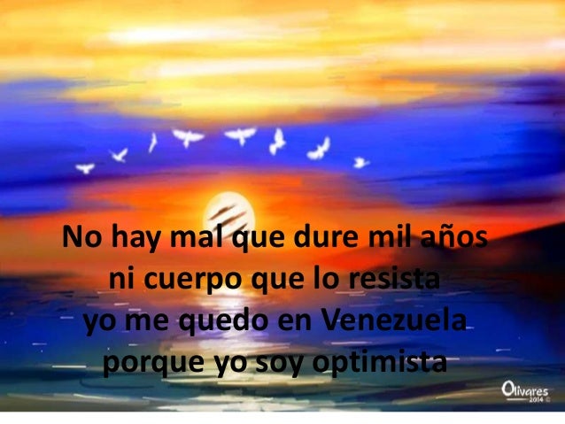 Cancion Yo Me Quedo En Venezuela