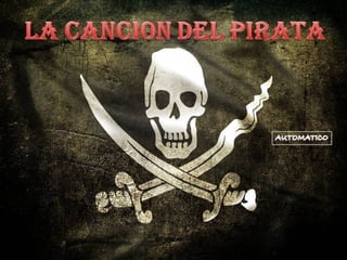 Cancion de pirata - Jose de Espronceda