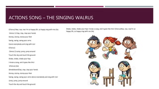 Cancionero Lista De Canciones En Ingles Para Ninos