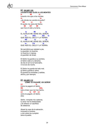 Cancionero acordes