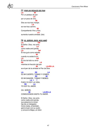 Cancionero acordes