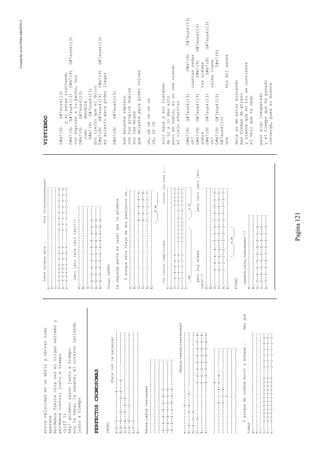 CreatedByeLmUNDOcABEZON©
Pagina121
atrozvelocidadenunabrirycerrartodo
aparece
mordemosfuerteotravezelorigenextremoy
perdemoscontroljustoatiempo
(riff1)
hey!quiebrorazonjustoatiempo
soylavena,lasangre,elcorazonlatiendo
justoatiempo
PERFECTOSCROMOSOMAS
INTRO
(Daleconlapalanca)
e:0--0------------4--------------------------
B:4--4---4-----4--4----4·······--------------
G:4--4---4--5--4-----------------------------
D:4--4------5--------------------------------
A:0--0---------------------------------------
E:-------------------------------------------
Nanaa,naananaanaaaaa
--------------------------------|
--------------------------------|
--------------------------------|
-6--6--6--6--6--6--6------------|
-6--6--6--6--6--6--6------------|
-4--4--4--4--4--4--4------------|
Naana,naana,naanaaaaaa
e:----------4--------------------------------
B:-4-----4--4----4-··------------------------
G:-4--5--4-----------------------------------
D:----5---------------6--6--6--6--6--6--6--6-
A:--------------------6--6--6--6--6--6--6--6-
E:--------------------4--4--4--4--4--4--4--4-
----------------------4--------------|
-------------4-----4--4--4-·····-----|
-------------4--5--4-----------------|
----------------5--------------------|
-------------------------------------|
-------------------------------------|
Yaunquemecuestemoriryaunque...Hayque
tomar
e:------------------------------------------|
B:-------------------------------------------------|
G:-------------------------------------------------|
D:----6-6-6-6-6-6-6-6-6-6-6-6-----4--4--4--4--4--4-|
A:----6-6-6-6-6-6-6-6-6-6-6-6-----4--4--4--4--4--4-|
E:----4-4-4-4-4-4-4-4-4-4-4-4-----2--2--2--2--2--2-|
Somosenigmaspara...Paraalteraaaaaaaaaaaar
e:--------------------------------------------------|
B:--------------------------------------------------|
G:--------------------------------------------------|
D:--6-6-6-6-6--6--6--6--------4--4--4--4--4--4--4--4|
A:--6-6-6-6-6--6--6--6--------4--4--4--4--4--4--4--4|
E:--4-4-4-4-4--4--4--4--------2--2--2--2--2--2--2--2|
larularularularularo!!!
e:----------------------------------|
B:----------------------------------|
G:----------------------------------|
D:-6--6--6--6--6--6--6--6--6--6-----|
A:-6--6--6--6--6--6--6--6--6--6-----|
E:-4--4--4--4--4--4--4--4--4--4-----|
TocarINTRO
Lasegundaparteesigualquelaprimera
Yaunqueesteviajededospasajerosva..
e:-----------------------------------------|
B:-----------------------------------------|
G:----------------------------4--4--4--4--4|
D:----------------------------4--4--4--4--4|
A:----------------------------2--2--2--2--2|
E:-----------------------------------------|
____P.M______
Conciertacomplicidadtorcerlasviasy...
e:--------------------------------------------------|
B:--------------------------------------------------|
G:---4--4--4--4--4-------------------------5-5-5-5-5|
D:---4--4--4--4--4------3-3-3-3-3-3-3-/-5--5-5-5-5-5|
A:---2--2--2--2--2------2-2-2-2-2-2-2-/-4--3-3-3-3-3|
E:--------------------------------------------------|
_PM________________________|____P.M________|
perohoyacaaalarularularularu
laro!!!
e:------------------------------------------|
B:------------------------------------------|
G:------4--4--4--4---5--5--5--5--5--5--5--5-|
D:------4--4--4--4---5--5--5--5--5--5--5--5-|
A:------2--2--2--2---3--3--3--3--3--3--3--3-|
E:------------------------------------------|
_____P.M____|
FINAL
naaana,nana,naanaaaaa!!!
e:------------------------------|
B:------------------------------|
G:-5--5--5--5--5--5--5--5--5----|
D:-5--5--5--5--5--5--5--5--5----|
A:-3--3--3--3--3--3--3--3--3----|
VISTIENDO
D#m7(9)G#7sus4(13)
ysiestasvistiendo
D#m7(9)G#7sus4(13)D#m7(9)G#7sus4(13)
conespinasatupecho,hoy
D#m7(9)G#7sus4(13)
comodandote
D#m7(9)G#7sus4(13)
porciertoqueeldolor
D#m7(9)G#7sus4(13)D#m7(9)G#7sus4(13)
esaciertoparapoderllegar
D#m7(9)G#7sus4(13)
eseestanterepleto
contuspropiosduelos
sonlasmigas
quedejasteparapodervolver
oh,ohohohohoh
oh,ohoh
soloaguaysoltratando
deiralomasalto
peroenvuelo,sinovesviendo
elcieloaterrizo
D#m7(9)G#7sus4(13)D#m7(9)G#7sus4(13)
oh!cuantasredes
D#m7(9)G#7sus4(13)D#m7(9)G#7sus4(13)
sobretussienes
D#m7(9)G#7sus4(13)D#m7(9)G#7sus4(13)
oh!calmaviene
D#m7(9)G#7sus4(13)D#m7(9)
G#7sus4(13)
unemismilseres
dejayadeestarbuscando
masformasdeatraso
ysientequeenrioseconvierte
elveloquetecego
pasoalgoinesperado
yeltiempoquehapasado
converge,puessimiente
 