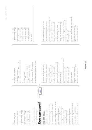 CreatedByeLmUNDOcABEZON©
Pagina151
Am
ycomounahoja
D
nuestroamormurio
CDEm
Ydondequedoahora
CDEm
esahermosailusion
CDEm
deregalarteavos
FD
lomejordemiamor
F
Aveceslossentimientos
C
nosepuedenmanejar
F
ycuandonosatrapan
C
nopodemosescapar
AmAm7D
yesasi,nuestrocorazonsufre
G
Ysigueysigue
Em
dandovueltasyvueltas
AmD
lalocaruedadelavida
GEm
ysiguerodandoenmicabeza
AmD
elenigmacautivantedetuvoz
CDEm
Ydondequedoahora
CDEm
esahermosailusion
CDEm
deregalarteavos
FEm
lomejordemiamor
FEm
lomejordemiamor
FEm
lomejordemiamor
DC
demiamor
EErroossrraammaazzzzoottttii
COSAMASBELLA
C-FC-FC-FC-F
CF
Comocomenzamosyonolose
CF
lahistoriaquenotienefin
CF
nicomollegasteaserlamujer
CF
quetodalavidapedi.
GFG
Contigohacefaltapasion
FG
yuntoquedepoesia
FG
ysabiduriapuesyo
FG
trabajoconfantasias.
CF
Recuerdaseldiaquetecante
CF
fueunsubitoescalofrio
CF
porsinolosabestelodire
CF
yonuncadejedesentirlo.
GFG
Contigohacefaltapasion
F
nodebefallarjamas
GFG
tambienmaestriapuesyo
FGD
trabajoconelcorazon.
AG
Cantaralamoryanobastara
EmAD
espocoparami
AG
siquierodecirtequenuncahabra
EmD
cosamasbellaquetu
F#Bm
cosamaslindaquetu
CG
unicacomoeres
F#mEm
inmensacuandoquieres
AGC-G
graciasporexistir.
CF
Comocomenzamosyonolose
CF
lahistoriaquetocasufin
CF
queesesemisterioquenosefue
CF
lollevoaquidentrodemi.
GFG
Seranlosrecuerdosqueno
F
nodejanpasarlaedad
GFG
seranlaspalabraspuesyo
FD
sabrasmitrabajoeslavoz.
AG
Cantarconamoryanobastara
EmAD
espocoparami
AG
siquierodecirtequenuncahabra
EmD
cosamasbellaquetu
F#Bm
cosamaslindaquetu
indice
 