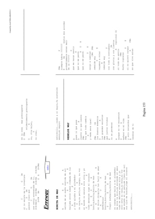 CreatedByeLmUNDOcABEZON©
Pagina153
CGDm
sinoexistemelainventare
CGDm
parececlaroque
CGDm
aunestoyenvenenadodeti.
D-A-Em-GD-A-EmD-A-EmD-A-Em
G-F#BmGAG-F#m
eslacosamaspreocupante
GF#m
evidentementepreocupante
GA
no,otramujer,
G
nocreo.
EErrrreewwaayy
BONITADEMAS
AEDA
salidadeunsueñovestidadesol
EDE
bailabaentrenubesrodeadadeluz
AE
ytodogirabaamialrededor
DA
sucara,supelo,sucuerpo,suvoz
DA
elmundonoexistesoloellayyo
DE
tododetenidorugeelcorazon
AEDA
bonita,bonita,bonitademas
AEDE
midulcechiquitatanfacildeamar
AEDA
ESTRIBILLO
bonita,bonita,bonitademas
DAEA
fragilmuñequita,bonitademas
sucuerpoquebailaamialrededor
memiralamiro,seenciendeelamor
todosedetieneentreellayyo
soloestasucara,suboca,suvoz
meenredoensupelo,mellenodesol
susojosmebuscan,rugeelcorazon
estribillo...
estribillo...(subeasimayor,fasostenido
menor,mimayor)
REBELDEWAY
A
paseloquepase
DA
cuesteloquecueste
F#m
hoyquetodocambia
E
ynadaseraigual
F#mC#
losbuenosmomentos
DA
losgrandessecretos
F#m
quejuntosvivimos
E
noseperderan
A
aunquenoteencuentre
DA
mañanaenmivida
F#m
ysolorecuerdosque
E
vendrandeti
F#mF
siemprehabra???????
EDm(estosdosacordes
probablamenteestenmal)
dela??????
D
quemeharansentir
E
quenomeperdi
ADA
quenomeperdi
DE
salgoacaminar
C#mF#m
rebeldeway
DE
vayamosavolar
A
rebeldeway
D
contodoacontramano
Dm
congloriayconllantos
A(opcionalG)
sitodoessentir
F#m
mucholograras
DE
sinoquierocargas
AF#m
esquevivoestas
indice
 