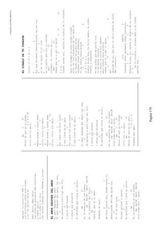 CreatedByeLmUNDOcABEZON©
Pagina179
sabias,tuchicovioMTV?
losmilitaresodianesasalmas
yyolasquieroparami
Debodecir,debodecir
lascosassepusieronmasdifíciles
ysabesquesi
silosoñéoloviví
laschicasconmigosonThelmayLouise
ELAMORDESPUESDELAMOR
Elamordespuesdelamor
Elamordespuésdelamor,talvez,
GC
Separezcaaesterayodelsol,
G
Yahoraquebusqué
C
Yahoraqueencontré
GC
Elperfumequellevaaldolor.
AmD7
Enlaesenciadelasalmas,
EmEm/D#Em/DEm/C#
Enlaausenciadeldolor.
AmCD7
Paramiqueeselamor
Despuésdeamor.
GC
Mehicefuerteahi,dondenuncavi,
GC
Nadiepuededecirmequiensoy
G
Yolosémuybien,
C
Porqueaprendíaquerer
GC
Elperfumequellevaaldolor.
AmD7
Enlaesenciadelasalmas,
EmEm/D#Em/DEm/C#
Dicetodareli-gión,
AmCD7
Ahoraséqueyanopuedo
GCGDD9
Vivirsintuamor.
GC
Nadiepuedeynadiedebe
GC
Vivir,vivirsinamor,
GC
Nadiepuedeynadiedebe
GCD7
Vivir,vivirsinamor.
GC
Unallavecomotrallave
GC
Yesallaveesmiamor
GC
Unallavecomotrallave
GD7
Yesallaveesmiamor.
GC
Elamordespuésdelamor,talvez,
GC
Separezcaaesterayodelsol,
G
Yahoraquebusqué
C
Yahoraqueencontré
GC
Elperfumequellevaaldolor.
AmD7
Enlaesenciadelasalmas,
EmEm/D#Em/DEm/C#
Dicetodareli-gión,
AmCD7
Ahoraséqueyanopuedo
GE7
Vivirsintuamor,
AmD7
Ahoraséqueeselamor
CD7GCG
Despuésdelamor.
ELDIABLODETUCORAZON
Intro:[CFCF]x2
FC
Ey,quetepasa,BuenosAires,esconvos
FC
noeslatecnonielrock
FC
estupartequevosnoconoces
Am7D7
cuidado,laconozcoyo....
Am7D7
Sabesquevaaserlomejor
CFCF[C
FCF]
cuandoestésasí,sacateeldiablodetucorazón.
Haceuntiempoenestamismaciudad
allá,enloscomienzosdelosaños80
elmundoaúnsepodíamover
estabanaltaslasdefensas,
nosecomíatantamierda
CFCF
[CFCF]x2
BuenosAiresHoy,tefaltamambo,tesobra
muerteypasarela.
Nomepidasquemeportecool
nomemetastensión
tehaceslachicasintabúes
perosufrísbajapresión
sabesquevaaserlomejor
CFCF
Am7
aprendedemi,quesoyunchicopobredeallá,
delinterior.
C/GF#m7b5F
Juguemosnena,peleemosnena,bancátelo
CFCF
BuenosAires,si,sacáteeldiablodetucorazón
CFCF
detucorazón...porqueaquíyentodas
parteshay...
 