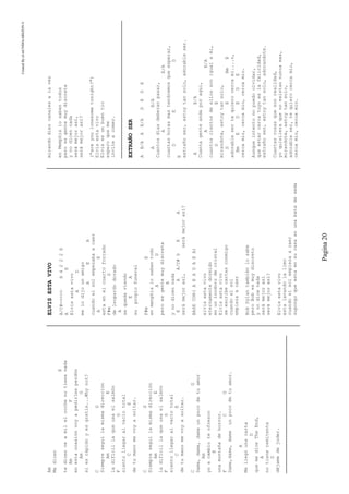 CreatedByeLmUNDOcABEZON©
Pagina20
Am
Medicen
E
tedicenveamilelcochenotienenada
AmF
enestaocasiónvoyapedirlesperdón
AmG
siesrápidoyesgratis...Whynot?
CG
Siempreseguílamismadirección
AmE
ladifícillaqueusaelsalmón
FG
sientollegaralvacíototal
CE
detumanomevoyasoltar.
CG
Siempreseguílamismadirección
AmE
ladifícillaqueusaelsalmón
FG
sientollegaralvacíototal
CE
detumanomevoyasoltar.
CG
Dame,dame,dameunpocodetuamor
Am
yoacambioteofrezco
E
unamontañadehorror.
FCG
Dame,dame,dameunpocodetuamor.
A
Mellegóunacarta
D
quemediceTheEnd,
A
notieneremitente
D
déjamedejoder.
ELVISESTAVIVO
A/C#=>>>>X4222X
AE
Elvisestavivo
AD
melodijounamigo
AEA
cuandoelsolempezabaacaer
AE
estaenelcuartoforrado
F#mD
deleopardodorado
A
sequedaviendo
EA
supropiofuneral
F#mE
enmenphislosabentodo
AD
peroesgentemuydiscreta
A
ynodicennada
EAA/C#DEA
serámejorasí,serámejorasí?
BASECON(AEADAEA)
elvisestavivo
eternamentedormido
enuninodorodecristal
Elvisestavivo
seescribecartasconmigo
cuandoelsol
empiezaacaer
BobDylantambiénlosabe
peroBobesmuydiscreto
ynodicenada
serámejorasí
serámejorasí?
Elvisestavivo
estalavandolalimo
cuandoelsolempiezaacaer
supongoqueestaensucasaenunabatadeseda
mirandodiezcanalesalavez
enMemphislosabentodos
peroesgentemuydiscreta
ynodicennada
serámejorasí,
serámejorasí?
("areyoulonesometonight?")
Elvisestavivo
Elvisesunbuentío
esperoqueme
inviteacomer.
EXTRAÑOSER
AE/AAE/ADEDE
AE/A
Cuantosdiasdeberanpasar,
AE/A
cuantashorasmastendremosqueesperar,
DED
E
extrañoser,estoytansolo,adorableser.
AE/A
Cuantagenteandaporaqui,
AE/A
cuantoscientosdeellossonigualami,
DE
mirandote,estoytansolo,
DEBmE
adorablesertequierocercami....o,
BmEDEDE
cercamio,cercamio,cercamio.
Aunqueintentonopuedoolvidar,
queestarcercatuyoeslafelicidad,
extrañoser,estoytansolo,adorandote.
Cuantascosasquesonrealidad,
yoquisiieraquenoexistannuncamas,
mirandote,estoytansolo,
adorableser,tequierocercamio,
cercamio,cercamio.
 