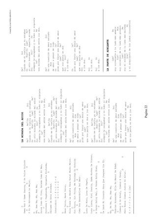CreatedByeLmUNDOcABEZON©
Pagina22
C
DamePazYDameGuerra,YUnDulceColocón
DGD
YYoTeEntregaréLoMejor.
G
Ah,HaaHa,Ah,HaaHa,
F
DulceComoElVino,SaladaComoElMar,
C
PrincesaYVagabunda,GargantaProfunda,
DGD
SálvameDeEstaSoledad.
Interludio:G-F-C-D-G
G-C-D-G
G
HaceCalor,HaceCalor,
F
EllaTieneLaRecetaParaEstarMuchoMejor.
C
SinTruco,SinPrisa,MeEntregaSuSonrisa
DGD
ComoUnaSacerdotisaDelAmor.
G
LunaDeMiel,LunaDePapel,
F
LunaLlena,PielCanela,DameNochesDePlacer.
C
AVecesEstoyMal,AVecesEstoyBien,
DG
D
TeDaréMiCorazónParaQueJueguesConÉl.
G
Ah,HaHa,Ah,HaaHa,
F
PodríanAcusarme,EllaEsMenorDeEdad.
C
IremosAUnHotel,IremosACenar,
DGD
PeroNuncaIremosJuntosAlAltar.
G-F-C-D-G[2x]
LAMIRADADELADIOS
Re7Re7/DoSol
Cuandomedivueltayanoestabas
DoMim7/SiLam7Re7
yosólobuscabalamiradadeladiós
SolSol7Do
siempreteescapabasynohubonisiquiera
La7Re
esamiradadeladiósentrelosdos.
Re7Re7/DoSol
Cuandomedivueltayanoestabas
DoMim7/SiLam7Re7
yosólobuscabalamiradadeladiós
SolSol7Do
siempreteescapabasynohubonisiquiera
La7Re
esamiradadeladiósentrelosdos.
Re7Sol
Esunacuestióndeamorextraño
MimSim
deamorapesardetodo
DoLa7
pidoporfavorunadosisdeamor
Lam7Re
quenospartaendosalosdos.
Re7Re7/DoSol
Cuandomedivueltayanoestabas
DoMim7/SiLam7Re7
yosólobuscabalamiradadeladiós
SolSol7Do
siempreteescapabasynohubonisiquiera
La7Re
esamiradadeladiósentrelosdos.
Re7Sol
Esunacuestióndeamorextraño
MimSim
deamorapesardetodo
DoLa7
pidoporfavorunadosisdeamor
Lam7Re
quenospartaendosalosdos.
Re7Sol
Cuandomedivueltayanoestabas
DoMim7/SiLam7Re7
yosólobuscabaaquellamirada
SolSol7Do
siempreteescapabasynohubonisiquiera
La7Re
esamiradadeladiósentrelosdos.
Re7Sol
Esunacuestióndeamorextraño
MimSim
deamorapesardetodo
DoLa7
pidoporfavorunadosisdeamor
Lam7Re7
quenospartaendos
SolSol7
alosdos.
DoLa7
pidoporfavorunadosisdeamor
Lam7Re7
quenospartaendos
SolDo
alosdos.
SolDo
alosdos.
SolDo
alosdos.
LAPARTEDEADELANTE
Lam7Re
soyvulnerableatuladomásamable
Sim7Mim
soycarcelerodetuladomásgrosero
Lam7Re
soyelsoldadodetuladomásmalvado
Sim7Mi
yelarquitectodetusladosincorrectos
 