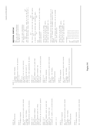 CreatedByeLmUNDOcABEZON©
Pagina341
RIFF4a
indescriptibles
RIFF3
Yatrapasmigajas
delrockmaravillaparaestemundo
RIFF3
Ytragas,lasmigas,
RIFF4ab
indescriptiblespuntosdeplacer.
RIFF1X2
RIFF2A
Untecno-duquetrabajó
RIFF2A
nuevosgemidosparaelshow,
RIFF2B
suindustriadeladiversiónquebró
RIFF1X2
RIFF2A
Ungranremedioparaungranmal
RIFF2A
amorescomoflechasvan
RIFF2B
cruzandoelsueñoyteacribillarán
RIFF1X2
RIFF3
Yatrapasmigajas
delrockmaravillaparaestemundo
RIFF3
Ytragas,lasmigas,
RIFF4a
indescriptibles
RIFF3
Yatrapasmigajas
delrockmaravillaparaestemundo
RIFF3
Ytragas,esasmigas,
RIFF4ab
indescriptiblestrucosdeplacer.
RIFF1X2
SOLO
RIFF2A
Lanochetiraunsaltomortal
RIFF2A
unatonteradelpuntoG
RIFF2B
yunjovenloboquemandosedeamor.
RIFF1X2
RIFF2A
Ungranremedioparaungranmal
RIFF2A
amorescomoflechasvan
RIFF2B
cruzandoelsueñoyteacribillarán
RIFF1X2
RIFF3
Yatrapasmigajas
delrockmaravillaparaestemundo
RIFF3
Ytragas,lasmigas,
RIFF4a
indescriptibles
RIFF3
Yatrapasmigajas
delrockmaravillaparaestemundo
RIFF3
Ytragas,lasmigas,
RIFF4ab
indescriptiblestrucosdeplacer.
MARIPOSAPONTIAC
La7
Venamicasasuburbana,
meobsecionatuprisión.
(DoRe)x2
Venamicasasuburbana,
meobsesionatuprisión.
SolReLa7
¡Ay!Mariposapontiac,¿quévaaserdemí?...
Sintuscaricias,nena,¿quévaaserdemí?...
Si7Mi7
Mevineaverunrecitalderocanroldelpaís,
Si7Mi7
ymirentodalacaconaquejuntaronaquí.
Si7Mi7
Fa#
Seráquepuedencalentarnoselpavitoaúnmás,
paragastarlo!
Vertefeliznoesnada,
essólounrocanroldelpaís.
Vertefeliznoesnada,
estodoloquehacemosporti.
Tuvetempranoentremismanosmiboletoyoí
queenelensayoyachingabanuestraonday
pensé:
'Conlalechuzaquecircula,yanosepuede
más',paragastarla!
Vertefeliznoesnada,
essólounrocanroldelpaís.
Vertefeliznoesnada,
estodoloquehacemosporti.
Acordes:
EADGBe
La7x02020
Dox32010
Rexx0232
Sol320003
Si7x24242
Mi7020100
Fa#244322
 