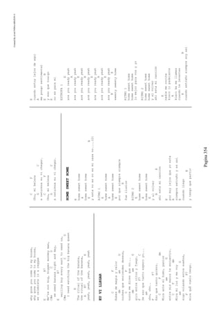 CreatedByeLmUNDOcABEZON©
Pagina354
whygoneyoucometomyhouse,
whygoneyoucometomyhouse,
wecelebrateinareggae
EB7
We'renotbig,biggermonkeyman,
C#mCD
weneedbanananightandday,
EB7
wailingbuyeverywanttoneedus,
C#mCD
Ineedwatchingthebigbananaqueen
E
Theritualofthebanana,
theritualofthebanana,
AB7E
yeah,yeah,yeah,yeah,yeah
EUVILLEGAR
CF
Nubesdemagiaycalor
dmamG
nochesqueenciendendeseos,
CF
nuncamedicesqueno...
dmamG
giroentreritosyfuego.
FF7C
Deesoquetantoesperoyo...
am
uho,uho..
FF7
Esoquetantoquiero.
CFdm
Miraanteelhumo,pasion
amG
entremismanosteencuentro.
CFdm
Miramiluzymevoy
amG
sigovolandoentresueños,
FF7
miraquÈvuelotengo.
CF
Ohu,mibeleza
GC
anaturezaeuvichegar.
CF
Ohu,mibeleza
GC
anaturezaeuvichegar.
HOMESWEETHOME
E
homesweethome
A
homesweethome
EB
yestanoesnoesmicasano....(2)
RITMO1
E
homesweethome
A
homesweethome
E
porquesiempresiempre
B
fueilusion
RITMO2
E
homesweethome
A
homesweethome
E
yalvolver
BE
ahiestamicanción
E
pormuylejosqueyoeste
A
siempreextrañoyesasi
E
cuandollego
B
ytengoquepartir
E
cuandoestoylejosdeaqui
A
mepongosentimental
EB
yesoquetraigo
E
noesparami
ESTROFA1
E
areyoureadyyeah
A
areyoureadyyeah
E
areyoureadyyeah
B
areyoureadyyeah
E
areyoureadyyeah
A
areyoureadyyeah
E
areyoureadyyeah
BE
sweetysweetyhome
RITMO1
homesweethome
homesweethome
lomejorparavosyyo
RITMO2
homesweethome
homesweethome
yalvolver
ahiestamicanción
E
nadiemecocina
kieroirpadelante
A
kierokemellames
cuandotelevantes
EB
cuandoextrañosiempresoyasi
 