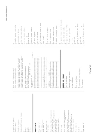 CreatedByeLmUNDOcABEZON©
Pagina361
nopasarámipena?
Nuestrapena
Sacuditenena...
(SobreRiffcitodefondo)
B
Arco...
Arco...
Arco...
Arco...
BABILONIA
Vetebobox4
C#
vetebobo.......
vetebobox4
B(conriff1)
Vetebobo
Algonena,algoestapasando
Caebabiloniaya
Algonena,algoestapasando
Caebabiloniaya
Guardialavieja
Guardaconvierja
Riff1x2
Algonena,algoestapasando
Riff3
Caebabiloniaya
Algonena,algoestapasando
Caebabiloniaya
GuardialaviejaRiff4
Guardaconvierja
Vetebobox4
Riff2
C#
Vetebobox4
Algonena,ardebabilonia
Algonena,ardebabilonia
tantotiempoapasadoyvuelveapasar
tantotiempoapasado,vuelveapasar
tantascosashanpasadoyvuelvenapasar
tantotiempoapasadoyvuelveapasar
Algonena,algoestapasando
Caebabiloniaya
Algonena,algoestapasando
C#-C#-B-G#C#
Caebabiloniaya
Riff1:Riff2:
G|------------------------------------
D|----------0~1~0---------------------
A|---0-1-22-------2--x3----0-1-22-0---
E|-2---------------------2----------2-
|---------------------------------------
|----------2~3~2------------------------
|-----2-44-------4--x3------2-44-2------
|-2-4-------------------2-4--------4----
Riff3:Riff4:
e|------77-----|-----7----1010^--|
B|-7-10----/7--|-/10---10--------|
G|-------------|-----------------|
D|-------------|-----------------|
A|-------------|-----------------|
E|-------------|-----------------|
BASTADEPENAS
GC
Cuálestupena
A
camináscomolareina
D
enlacolmena.
Gc
Cuálestupena
A
sicortastesconsaltibia
D
tuscadenas.
G
Yanadiepuedeignorarte
C
yaconocentudolor
A
yaturisatienemúsica
D
ytuvoztienecolor.
GC
Bastadepenas
A
¿Cuántasvecessoñaste
D
conestaescena?
GC
Cuálestupena
A
¿Teolvidásdeaquellasopa
D
comocena?
G
Cadadíatraesiempre
C
todoloquenopasó
A
hoytenéscaminolibre
D
yasabésloqueespeor.
G
Hayquiensiempreestállorando
C
yculpatodoalrededor
A
hayquienabreunaventana
D
enmediodelparedón.
Gc
Ahahah,
AD
bastayadepenasporacá.
GC
Ahahah,
AD
bastayadepenasporacá.
 