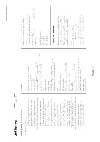 CreatedByeLmUNDOcABEZON©
Pagina477
SSuuiiGGeenneerriiss
AMIGOVUELVEACASAPRONTO
AmEmAmD(intro)
GCG
Viejaeslahistoriaquetecuento
EbBbDG
amigodesdesiemprequefuiigual
AmEm
elpoderosotiempoquenostoca
AmGBCAC#D
nosvaarrastrandoeltiempoquenosdan
Siempredigoviejoesdesechado
amigoloquenosirvenova
yquedanunaspocascosasnuestras
parasaliraflotenadamas
GC
Tuspalabrasyasonmuylejanas
GF7+
ytuvozdeparidadsevayseva
CEb
Amigomiovuelveacasapronto
GAmEmC
cuentametodocambialotodo
EmDC
necesitohoyturesurreccion
(EmAmEmEbEm)
(GCGEbBbDG)
(AmEmAmGBCAC#D)
Buenoesquehoyestemosjuntos
hablamosdelascosaspordejar
sabemosqueprontovaalloverfuerte
mejorestemosjuntosestavez
Tuspalabrasyasonmuylejanas
ytuvozdepalidasevaysevaotravez
Amigomiovuelveacasapronto
cuentametodocambialotodo
necesitohoyturesurreccion
EmEbEmEbEmAmG
tuliberacionturevolucion
APRENDIZ
I:
CF7+CF7+
Aprendíaserformalycortes,
AmD7
cortándomeelpelo
G4G
unavezpormes
AmAm7+Am7D7
ysimeaplazolaformalidad
CDF9G4CF7+CF7+
esquenuncamegustolasociedad.
I:
Vientodelsur
Oh,lluviadeabril
quierosaber
dondedeboir
nopuedoestarsinpodercrecer
CDF9G4CF7+Em
aprendiendolasleccionesparaser.
II:
AmDm7
Ytuvemuchosmaestros
EmAm
dequeaprender
AmDm7EmAm
soloconocíansucienciayeldeber
CG
Nadieseanimoadecir
EAm
unaverdad
CGEA4A
siempreelmiedofuetonto.
I:[opcional:subirdelDo(C)alRE(D).
Relacionessigueniguales]
Eltiempotraeráalgunamujer
unacasapobre
añosdeaprender
comocompartiruntiempodepaz
Nuestrohijotraerátodolodemás,
III:
CDF9G4CF7+
eltendránuevasrespuestasparadar
CF7+
lalalalala
Gm#A#C[Am#CDsise
subioaD]
lalalalaaaa
AcordesEspeciales
F7+x33210
Am7+x02210
F9xx3213
G4320013
A4002230
BIENVENIDACASANDRA
MimSim
Desdnudadefrioyhermosacomoayer
DoReMim
tanexactocomodosydossontres.
MimSim
ellaLlegoamiyapenaslapuedever
DoReMim
aprendiadisimularmiestupides
Coro:
ReDoSol
bienveniiiiiidacassandra
Re-ReDoLa
bienvenidaalsolyminiñez
ReDoSol
sigueysiiiiguebailandoalrededor
LaDo
aunquesiempreseamospocoslosque
indice
 