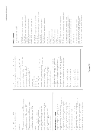 CreatedByeLmUNDOcABEZON©
Pagina478
DoReMim
losquetepodamosver
-Riff2:
MimSim
Lescontasteuncuentosabiendolocontar
DoReMim
ycreyeronquetualmaandabamal
MimSim
Lamediocridadparaalgunosesnormal
DoReMim
Lalocuraespodervermasalla
CORO:
Re,DoSol
BailayBaaaailaCassandra
ReReDoLa
digobienbienbienlapudever
Re,DoSol
OtroYooooodefantasmasnidedios
LaDo
solotecuentolascosasque
DoReMim
setesuelenperder
BIENVENIDOSALTREN
Intro:G(Gsus4)D(Dsus4)DFx2
GDFCG
Recogetuscosasylargodeaquí,
BmCA7DDsus4D
ennombredeCristonoquierasseguir.
GDEmC
Sinadiemeacepta,okey,yameiré,
GDFCG
estoyesperandoquelleguemitren.
G(Gsus4)D(Dsus4)DFx2
GDFCG
Sitúeresmidama,jamáslosabré,
BmCA7DDsus4D
siyonoterío,puesbien,mátame.
GDEmC
Recógeteelpelo,venalaestación,
GDFCG
sinomeacompañaspuedesdecirmeadiós.
GD/F#Em
DAmAm7Am
Puedenvenircuantosquieran
DGGD/F#Em
Queserántratadosbien
CAD
Losqueesténenelcamino
CGDFC
¡Bienvenidosaltren!
(armónica)
GDFGBm
CAD
GDEmC
GBmDFCG
DAmAm7Am
Puedenvenircuantosquieran
DGGD/F#Em
Queserántratadosbien
CAD
Losqueesténenelcamino
CGDFC
¡Bienvenidosaltren!
GDFF/CG
Sivendomialma,¿quiénlacomprará?
BmCA7D
Sicomprotutiemponuncamíaserás.
GDEmC
Poresoesquevago,yésaeslaverdad,
GDFF/CG
simientounpoquitoyameperdonarás.
GDF
Lalalalalalalala
GDF
Lalalalalalalala
GDF
Lalalalalalalala
G
Lalalalalalalala
BOTASLOCAS
(DC9GBC9GBAm)X2
(G)
DC9GB
Yoformepartedeunejercitoloco
C9GBAm
teniaveinteañosyelpelomuycorto
DC9GB
peromiamigohubounaconfusión
C9GBAmG
porqueparaellosellocoerayo
EmF#mEAm
Esunjuegosimpleeldesersoldado
D4C9DG
ellossiempreinsultanyosiemprecallado
EmF#mEAm
descansemuypocoymepusemalo
D4C9DG
lasestupidecesempiezantemprano
C9GBD
Losintolerantes
GC9G
noentendieronnada
C9GBD
ellosdecíanguerra
GC9G
yodecíanogracias
DC9DE
Amaralapatriabiennosexigieron
AmDG
siellossonlapatriayosoyextranjero
Yoformepartedeunejercitoloco
teniaveinteañosyelpelomuycorto
peromiamigohubounaconfusión
porqueparaellosellocoerayo
(C9GBAmG)
Sedaráncuentaqueaquellugar
erainsoportableparaalguiennormal
poresomedijebastadequejarme
yomevuelvoacasaydecidílargarme
 