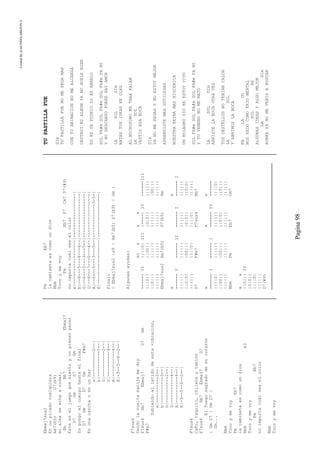 CreatedByeLmUNDOcABEZON©
Pagina98
Ebmaj7sus2
Enunpicadocualquiera
Am7(b5)D7(b9)
mialmaseechaarodar,
GmBb7Ebmaj7
Esteeseljuegoquesientoynopiensoparar
D7GmD7Gm
Yopongoelcuerpohastaelfinal
D7GmD7GmF#m7
Enunacanchaoenunbar
e|----------2--|
b|----------5--|
G|----------2--|
D|----------4--|
A|----------4--|
E|-3--5--6--2--|
F7sus4
Dandolavueltamanijamedoy
F7sus4Bb7Ebmaj7D7Gm
F#m7
Subiendoallatidodeestavibración,
e|----------2--|
b|----------5--|
G|----------2--|
D|----------4--|
A|----------4--|
E|-3--5--6--2--|
F7sus4
Caño,taquito,chilenaytablón
F7sus4Bb7Ebmaj7D7
Elfuegosagradodemicorazón
|GmD7|GmD7|
Oh...
Bbm
Tocoymevoy
FmEb7
lacamisetaescomoundios
Bbmx3
Tocoymevoy
FmEb7
noimportacuálseaelcolor
Bbm
Tocoymevoy
FmEb7
lacamisetaescomoundios
Bbm
Tocoymevoy
FmEb7D7Cm7D7(#9)
noimportacuálseaelcolor
e|-----------------|-----------------|
b|--8---5---4---6--|-----------------|
G|--6---5---3---5--|-----------------|
D|--8---7---5---4--|-----------------|
A|--6---5---3---5--|-------------3-5-|
E|-----------------|-----------------|
Final:
|Ebmaj7sus2|x9|Am7(b5)D7(b9)|Gm|
Algunasayudas:
xoxxx
======VI||||0|III|====|IV======III
|||0||||00|||0|0||||||||
||0||||||||||||||||00|||
||||||||||||||||||||||||
Ebmaj7sus2Am7(b5)D7(b9)Gm
xx
======V======II======I======I
||||||||||||||||||||||||
||0|0||00||||0|0||||0|0|
||||||||||0|||||0|||||||
D7F#m7F7sus4Bb7
xxx
======I======I======VI======
||||0|||||||||||||||||0|
||00|||00|||||0|0|||0|||
||||||||||||||||||||||||
BbmFmEb7Cm7
xx
||0|||IV
|0|0||
||||0|
||||||
D7(#9)
TUPASTILLAFUE
SIm
TUPASTILLAFUENOMEPEGAMAS
CONTUANIMACIONNOMEALCANZA
DESTRUIMIALBUMYANOHUELEBIEN
ESKESEPUDRIOLOKEANHELO
SOLFA#mSOLFA#mSOLFA#mFAMI
YNODESCANSOPORKEHAYAMOR
LASOLSIm
MATASTUSIDEASKEOLES
ALMICROFONOKETRAEKAIAN
LASOL
VESTISESABOCA
SIm
YANOMEPEGASYNOESTOYMEJOR
APRENDISTEMASSUTILESAS
NUESTRAREINAMASHIGIENICA
UNMILAGRODIOKEESTOYVIVO
SOLFA#mSOLFA#mSOLFA#mFAMI
YTUVENENONOMEMATO
LASOLSIm
ABRISTELABOCAOTRAVEZ
TUSDESTELLOSNOTENIANCALOR
LASOL
YABRIMOSLABOCA
RELADO
NOSKEDOCOMOFRIOMENTAL
SOLRE
ALGUNASIDEASYALGOMEJOR
LASIm
AUNKEYANOMEVENISABUSCAR
 