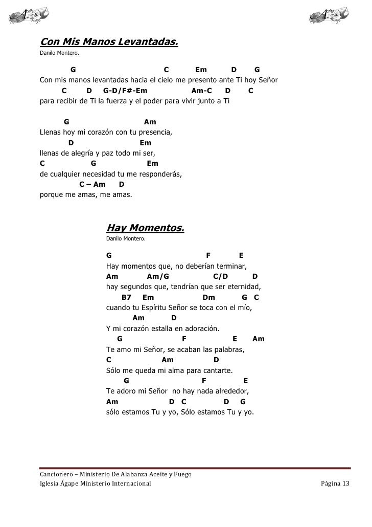 Cancionero Letras Y Acordes Iglesia Hecho Por Luis Lara A c#m f# bm quiero levantar mis manos, quiero levantar mi voz. cancionero letras y acordes iglesia