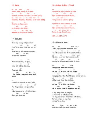 Cancionero coros | PDF