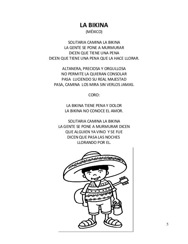 Letra De La Cancion Cielito Lindo Original Y Completa