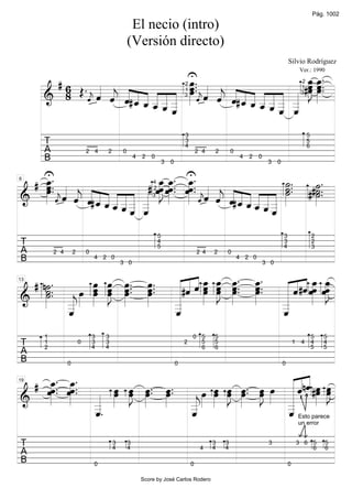 Cancionero silvio rodriguez