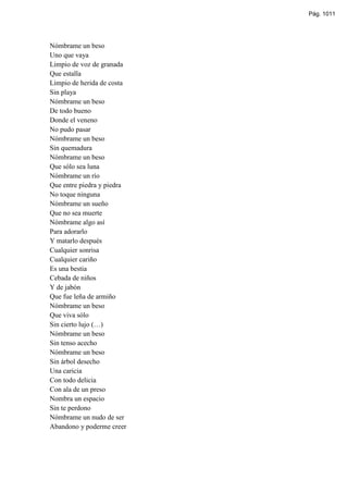 Cancionero silvio rodriguez