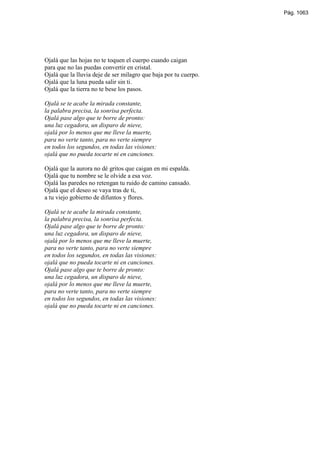 Cancionero silvio rodriguez