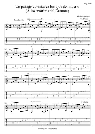 Cancionero silvio rodriguez